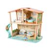 Hape Tigers Jungle House,Green Planet Explorers | Educational Toy Doll House with Furniture, for Children Ages 3+ Years view 1