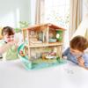 Hape Tigers Jungle House,Green Planet Explorers | Educational Toy Doll House with Furniture, for Children Ages 3+ Years view 3