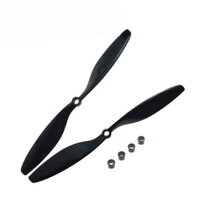 KEYESMINER Drone Accessories for HJ Carbon Fiber 1045 Propellers 1 Pairs Propellers Prop for F450 F500 F550 RC Quad Copter for HJ Carbon Fiber 1045 Replaceable
