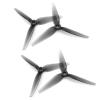 KEYESMINER Drone Accessories for HQProp R35 Original 5.1x3.5x3 5.1inch 3-Blade PC Propeller 5mm Shaft Gray and Red for RC Freestyle 5inch Racing Drones Parts DIY for HQProp R35 Replaceable view 1