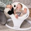 Munchkin Baby Swing Seat Cover, Premium Ultra-Soft Faux Fur, White view 3