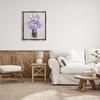 Stupell Industries Mixed Purple Bouquet Full Rose Wildflower Blooms Floating Framed Wall Art, Design By Ziwei Li view 3
