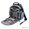 USA Gear Compact Drone Backpack - RC Quadcopter Drone Case Fits DJI Mini 4K, DJI Mini 3, AVIALOGIC, Controller & more Compact Quadcopters - Customizable Interior, Weather Resistant Exterior (Blue) view 3