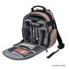 USA Gear Compact Drone Backpack - RC Quadcopter Drone Case Fits DJI Mini 4K, DJI Mini 3, AVIALOGIC, Controller & more Compact Quadcopters - Customizable Interior, Weather Resistant Exterior (Brown) view 3