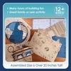 MindWare Gearjits: Globe  Wooden 3D Building Puzzle for Teens & Adults  DIY Construction Model  Fun for Parents Too!  Great STEAM Gifts for Ages 12+ view 3