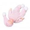 SPYMINNPOO Dolls House Sleeping Baby,Dollhouse Porcelain Baby 1:12 Scale Mini Sweater Dollhouse Miniature Newborn Figure Children's Toys Humanoid Doll view 4