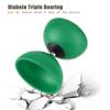 Diabolo, Triple Bearing Diabolo Set Chinese Yoyo with Coloured Diablolo Sticks (Green) view 4