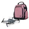 USA Gear Compact Drone Backpack - RC Quadcopter Drone Case Fits DJI Mini 4K, DJI Mini 3, AVIALOGIC, Controller & more Compact Quadcopters - Customizable Interior, Weather Resistant Exterior (Red) view 1