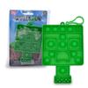 Just Toys Minecraft MiniBubblerz  Fidget Popper Key/Backpack Hanger (Random Creeper, Steve, Cow, or Alex), Officially Licensed, Portable Sensory Toy view 1
