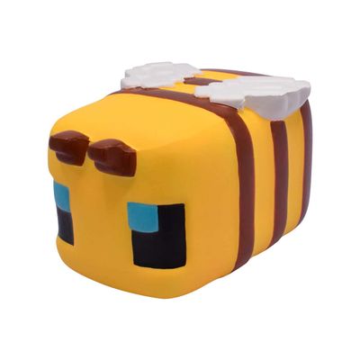 Minecraft Bee Mega SquishMe Series 3 - Perfect for Party Favors, Classroom Prizes, Stress Relief Toys, Fidget and Treasure Boxes - Minecraft Figures, Squishy Animals & Small Toys