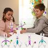 ArtCreativity Bendable Easter Bunny Figurines, Set of 8, Fidget Toys with 4 Colorful Designs, Fidget Toys for Kids for Stress Relief, Great as Easter Basket Stuffers, and Giveaways view 4