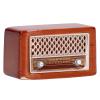 Dollhouse Furniture, 1:12 Miniature Exquisite Wooden Alloy Radio, Classic Exquisite Cute Miniature Radio Model, Dollhouse Decoration Accessories view 1