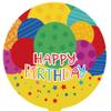 18" Happy Birthday Mylar Balloons - Pack of 10 view 1