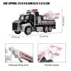 Bnineteenteam 1:42 Wagon Model, Simulation Alloy Pull Back Vehicle Gift (Police Tow Truck) view 4