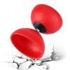 Diabolo, Triple Bearing Diabolo Set Chinese Yoyo with Coloured Diablolo Sticks (Red) view 2