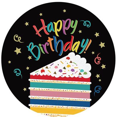 18" Happy Birthday Mylar Balloons - Pack of 10