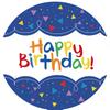 18" Happy Birthday Mylar Balloons - Pack of 10 view 1
