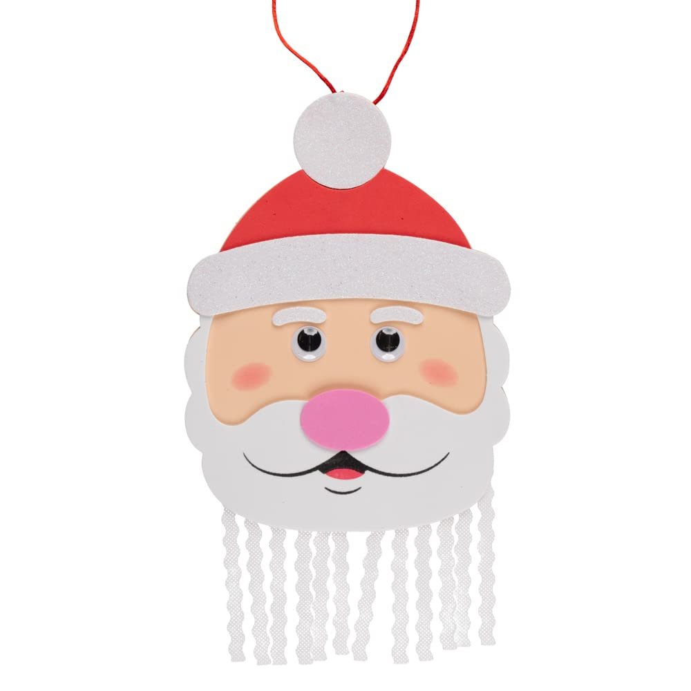 Craft County Santa Hanging Sign Christmas Craft Kit
