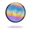 Cryptochips Dogecoin (Doge) Galaxy Coin Custom Physical Crypto Coins You Can HODL | Anodization Technology and Electrolytic Coloring view 2