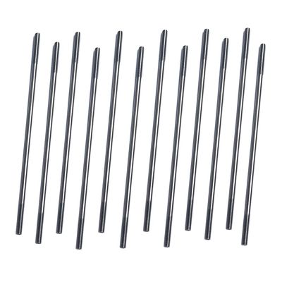 12Pcs M3 3.94" Pushrod Connector 304 Stainless Steel Rod Linkage DIY Parts for RC Model Airplane Helicopter Boat Car
