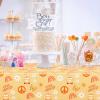 4 Pcs Stay Groovy Tablecloth Retro Hippie Boho Party Table Covers Daisy Flower Bohemian Rainbow Tablecloths Disposable Waterproof Table Cover 60s Theme Birthday Party Decor Supplies (54 x 108 Inch) view 4