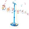 Kidplokio Blue Musical Microphone Pretend Play Karaoke Machine Kids MP3 Player view 1