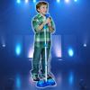 Kidplokio Blue Musical Microphone Pretend Play Karaoke Machine Kids MP3 Player view 2