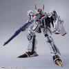 TAMASHII NATIONS - Macross Frontier - VF-25F Super Messiah Valkyrie (Alto Saotome Custom) Revival ver., Bandai Spirits DX Chogokin Die-Cast Metal Collectible view 3