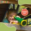 Barcaloo Playground Equipment Bundle Set with Kids Pirate Telescope, Pirate Steering Wheel & Flags, Jungle Gym Playset Accessories for Backyard Swings, Playground Set for Backyards view 4