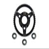 GPM Upgrades Carbon Steel Spur Gear0.8/56T,48P/86T,15T+56T,15T+86T for 1/10 2WD F-150 SVT Raptor58064-2& 2WD Bandit XL-5 Buggy & Bandit Vxl Brushless Buggy & 2WD Slash RC Cars (black-86T) view 2