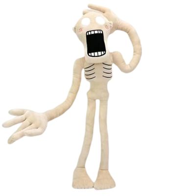 BoneKnight Siren Head Plush Limbs Movable Plush Toy Gifts for Men, Women and Children, Plush Toys, Movie Characters. (Milk White)