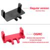 OGRC Porous Adjustable RC Servo Mount Metal Steering Servo Mount Bracket for Axial SCX24 Deadbolt / C10 / JLU Gladiator/Bronco Upgrades Parts (Red) view 3