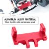 OGRC Porous Adjustable RC Servo Mount Metal Steering Servo Mount Bracket for Axial SCX24 Deadbolt / C10 / JLU Gladiator/Bronco Upgrades Parts (Red) view 4