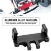 OGRC Porous Adjustable RC Servo Mount Metal Steering Servo Mount Bracket for Axial SCX24 Deadbolt / C10 / JLU Gladiator/Bronco Upgrades Parts (Black) view 4