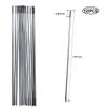 12Pcs Pushrod Connector 304 Stainless Steel Rod Linkage DIY Parts for RC Model Airplane Helicopter Boat Car M3 Length 7.87" view 2