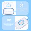2PCS Baby Wipes Dispenser Portable Pouch Baby Wipes Container Baby Wet Tissue Case for Outdoor Travel Stroller Box view 4