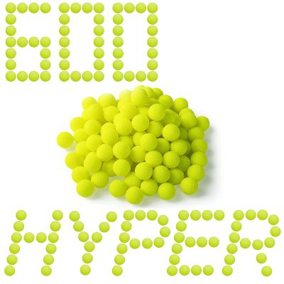 600 Rounds Refill Pack Balls Ammo for Nerf Hyper Blaster Series Stock Up Hyper Games