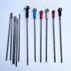 12Pcs M3 4.72" Pushrod Connector 304 Stainless Steel Rod Linkage DIY Parts for RC Model Airplane Helicopter Boat Car view 3