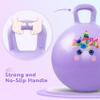 PlayZap Hopper Balls for Kids 3-8, 18 Inches Bouncy Ball with Handle, 18" Inflatable Bouncing Hopper, 45cm Jumping Toys, Garden Hopping Toys Girls Boys Gifts (Light Purple) view 4