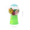 Kisangel 12pcs Mini Eraser Gumball Machines, Plastic Bubble Gum Machine Candy Dispenser for Kids Student School Supplies Birthday Party Stationery view 2