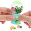 Kisangel 12pcs Mini Eraser Gumball Machines, Plastic Bubble Gum Machine Candy Dispenser for Kids Student School Supplies Birthday Party Stationery view 4