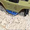 GPM Upgrades Aluminum Side Steps for 1/24 4WD SCX24 Deadbolt (AXI90081) & 1/24 Jeep Wrangler Jlu CRC (AXI00002) RC Cars (Green) view 3