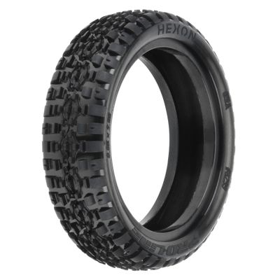 Pro-line Racing 1/10 Hexon CR4 2 Wheel Drive FR 2.2 Carpet Buggy Tires 2 PRO8299304 RC Tire