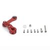 Greendhat Metal 25T Servo Arm + Link Rod for ARRMA 1/7 Infraction Mojave 1/8 KRATON SENTON Typhon Talion Outcast Upgrade Parts ( Color : Black ) view 4