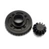 Hard Steel Rear Differential Ring Gear Pinion Gear for Traxxas 1/7 UDR Unlimited Desert Racer 8579 view 2