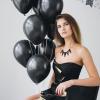 300 Pcs Latex Balloons Different Sizes 5/10/12/18 Inch Party Anniversary Balloons Bulk for Birthday Wedding Baby Shower Party Decoration(Black) view 3