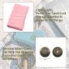 Knana 3Pcs Tarot Card Holder Velvet Tarot Bag Tarot Accessories - Pink&Blue view 3
