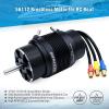 Surpass Hobby 56112 700KV Brushless Motor Shaft 8mm with Water Cooling Jacket for RC Boat (700kv 8mm) view 4