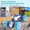 Fosgoit Gesture Sensing RC Stunt Car, Toys for Boys Girls 6-12 Year Old 4WD Remote Control Car 360 Rotate Transform Off-Road Drift RC Toy with Lights Music, 2.4Ghz Hand Control Birthday Xmas Gifts view 4