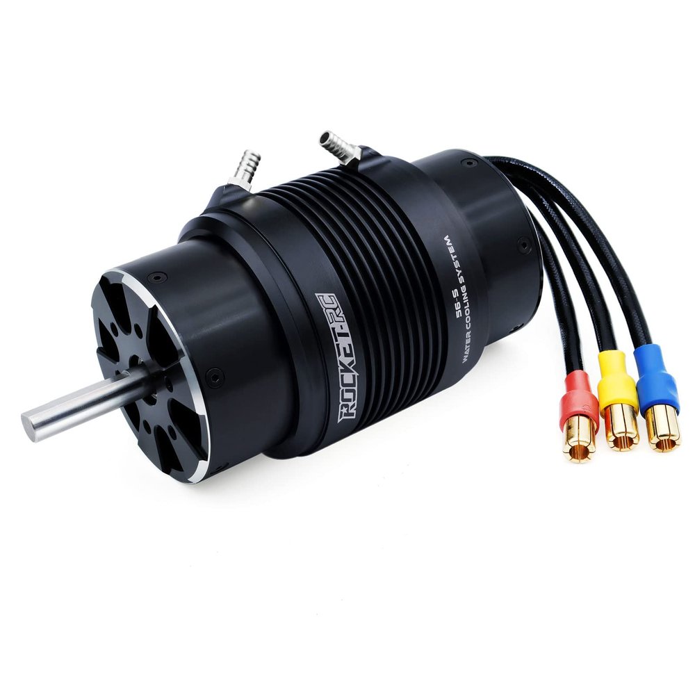 Brushless Rc Boat Motor, Surpass Hobby 56112 780KV Brushless Motor with Cooling Set Design for RC Boat (780kv 8mm)